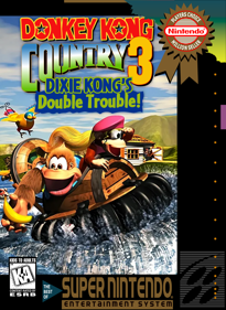Donkey Kong Country 3: Dixie Kong's Double Trouble! - Fanart - Box - Front (North America) - 1534x2100