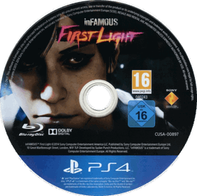 inFAMOUS First Light - Disc (Europe) - 768x763