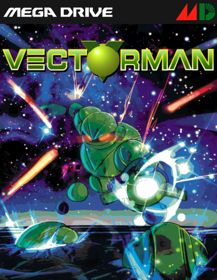 Vectorman - Fanart - Box - Front (North America) - 500x645