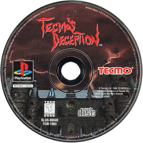 Tecmo's Deception: Invitation to Darkness - Disc (North America) - 700x700