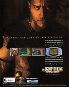 The Scorpion King: Sword of Osiris - Advertisement Flyer - Front (United States) - 1752x2200