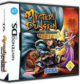 Mystery Dungeon: Shiren the Wanderer - Box - 3D (Germany) - 575x598
