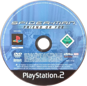 Spider-Man: Friend or Foe - Disc (Europe) - 737x728