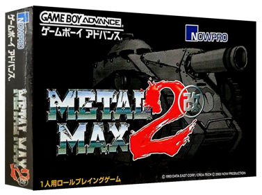 Metal Max 2 Kai - Box - 3D (Japan) - 1327x989