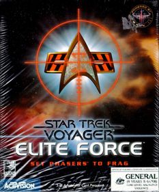 Star Trek: Voyager: Elite Force - Box - Front (Australia) - 664x800
