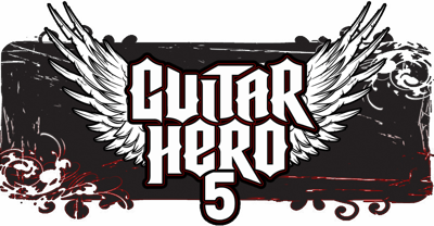 Guitar Hero 5 - Clear Logo (United States) - 800x416