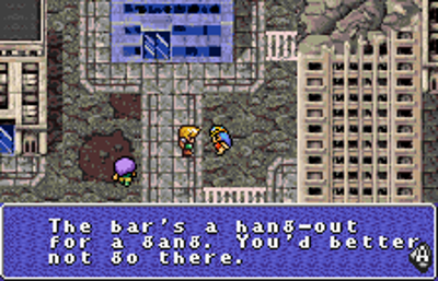 Makai Toushi SaGa - Screenshot - Gameplay (World) - 224x144