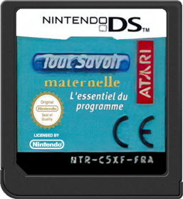 Tout Savoir Grande Section Maternelle - Cart - Front (France) - 517x564