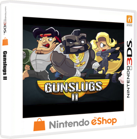 Gunslugs II - Box - 3D (World) - 841x856