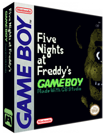 Five Nights at Freddy's GAMEBOY - Box - 3D (World) - 494x640