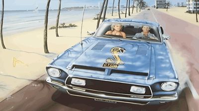 Miami Cobra GT - Fanart - Background (Europe) - 1920x1080