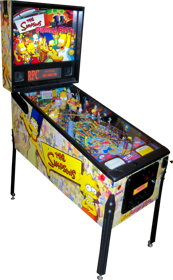 The Simpsons Pinball Party - Arcade - Cabinet (United States) - 1805x2918
