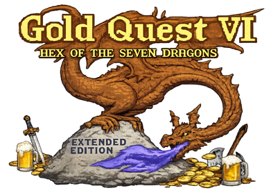 Gold Quest VI: Hex of the Seven Dragons: Extended Edition - Clear Logo (World) - 1347x967