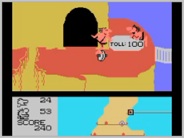 B.C.'s Quest for Tires II: Grog's Revenge - Screenshot - Gameplay (World) - 256x192