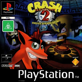 Crash Bandicoot 2: Cortex Strikes Back - Box - Front (Australia) - 1000x1006