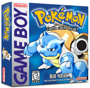 Pokémon Blue Version - Box - 3D (North America) - 1016x998