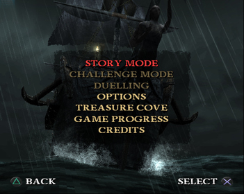 Pirates of the Caribbean: At World's End - Screenshot - Game Select (World) - 640x511