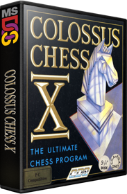Colossus Chess X - Box - 3D (World) - 582x889