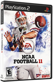 NCAA Football 11 - Box - 3D (North America) - 567x878