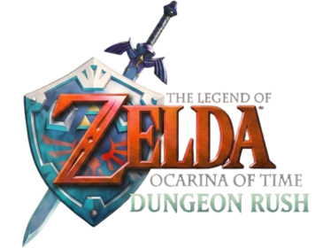 The Legend of Zelda: Dungeon Rush - Clear Logo (World) - 400x300