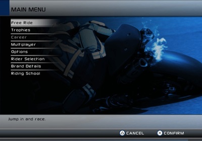Suzuki Super-bikes II: Riding Challenge - Screenshot - Game Select (North America) - 640x448