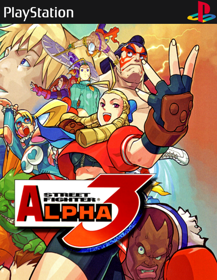 Street Fighter Alpha 3 - Fanart - Box - Front (North America) - 500x646