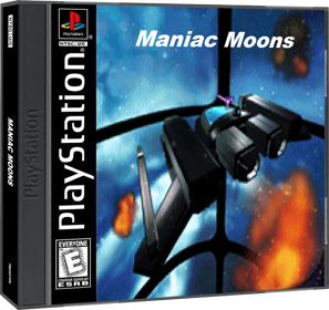 Maniac Moons - Box - 3D (North America) - 1409x1330
