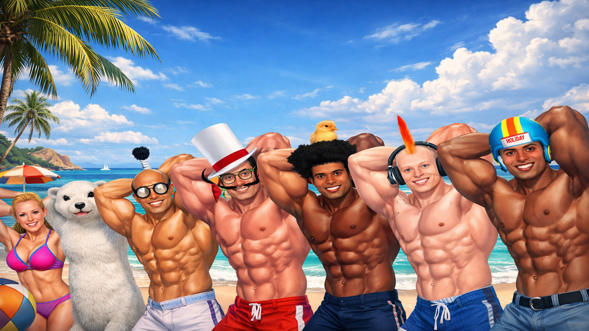 Illustration of Muscle March