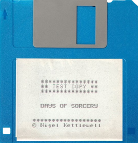 Days of Sorcery - Disc (Europe) - 489x509