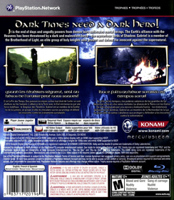 Castlevania: Lords of Shadow - Box - Back (North America) - 1743x2000