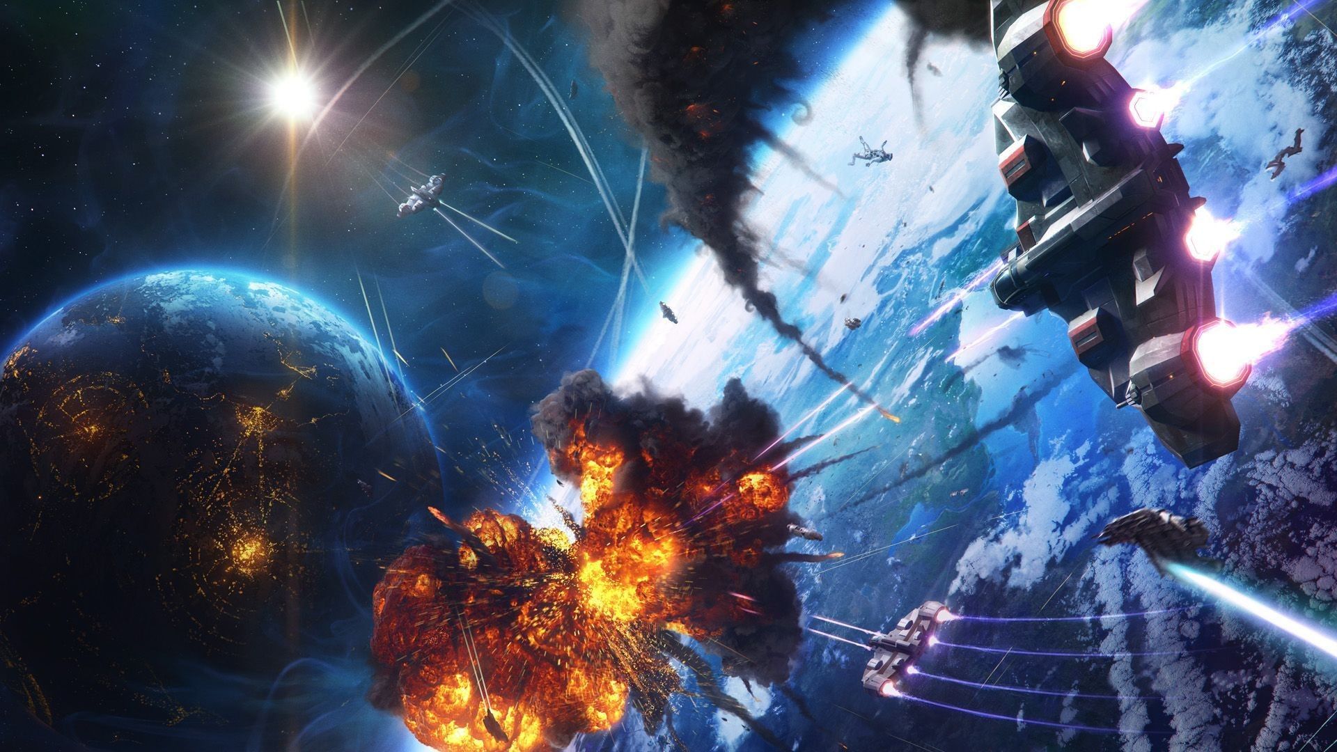 Illustration of Bang! Gunship Elite