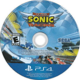 Team Sonic Racing - Disc (North America) - 727x730