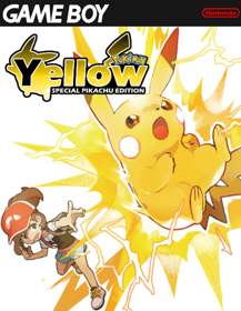 Pokémon Yellow Version: Special Pikachu Edition - Fanart - Box - Front (North America) - 500x646
