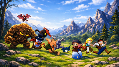 Monstania - Fanart - Background (Japan) - 2304x1296