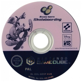 Disney Sports: Skateboarding - Disc (Europe) - 600x600
