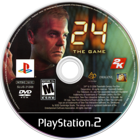 24: The Game - Disc (North America) - 1280x1280