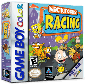 NickToons Racing - Box - 3D (North America) - 1016x998