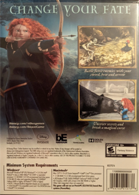 Brave: The Video Game - Box - Back (North America) - 1112x1562