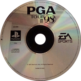 PGA Tour 98 - Disc (Europe) - 800x800