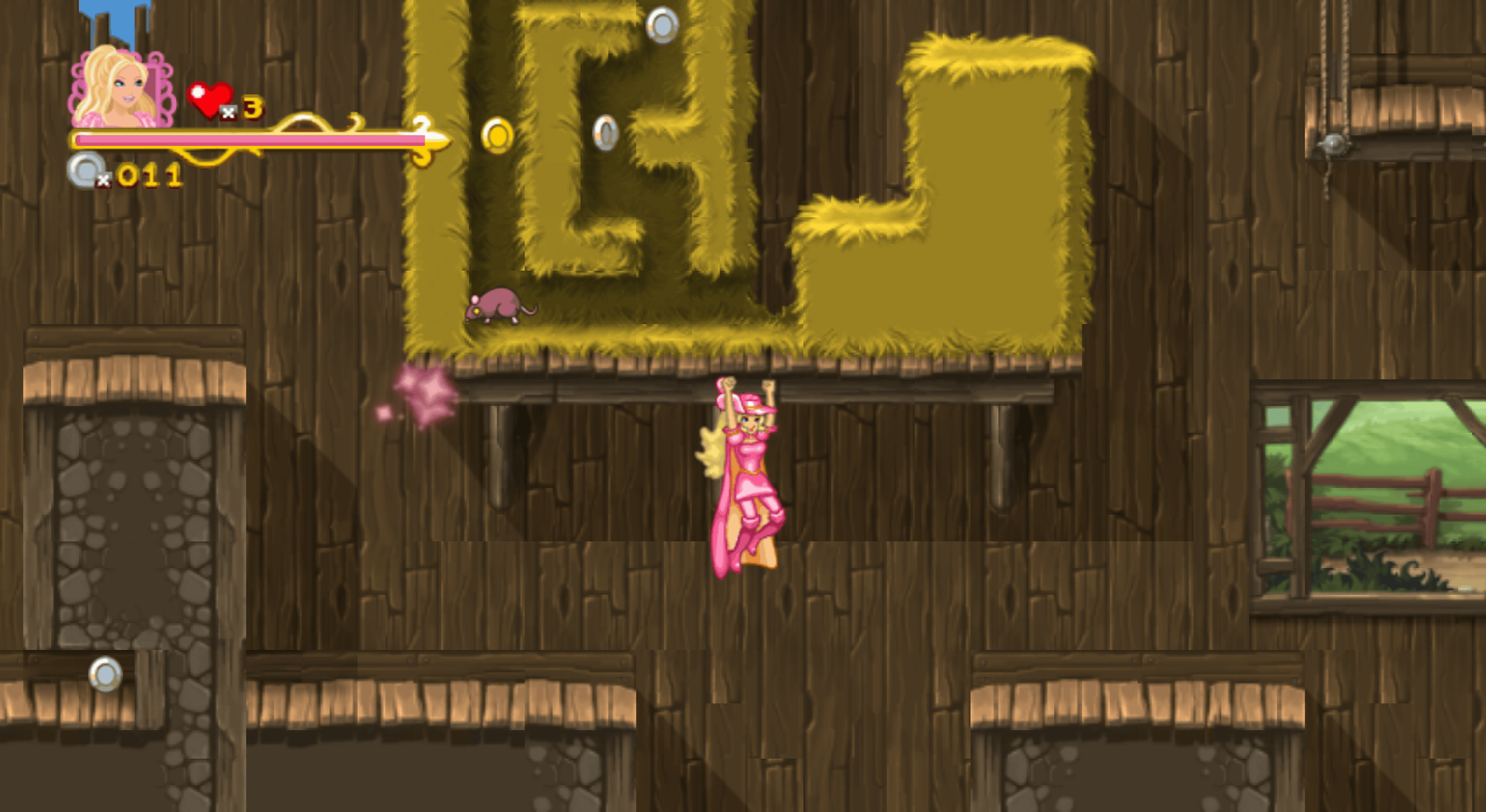 Illustration of Barbie and the Three Musketeers