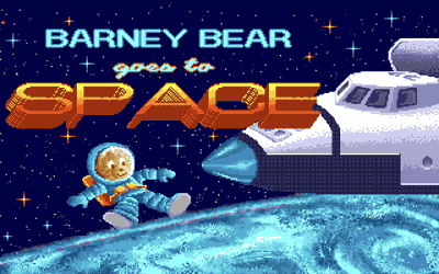 Barney Bear Goes to Space - Screenshot - Game Title (World) - 320x200