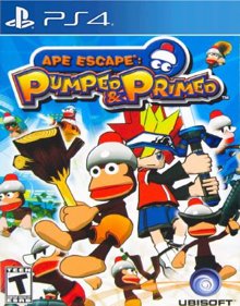 Ape Escape: Pumped & Primed (PS2 Classics) - Box - Front (Europe) - 300x383