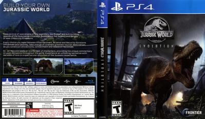 Jurassic World Evolution - Box - Front - Reconstructed (United States) - 3197x1867
