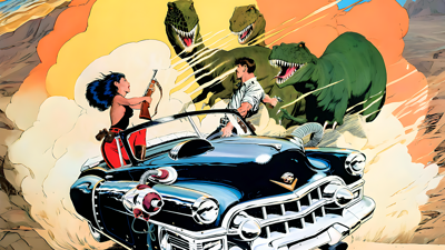 Cadillacs and Dinosaurs: The Second Cataclysm - Fanart - Background (World) - 1920x1080