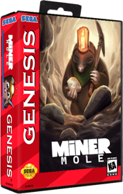 Miner Mole - Box - 3D (North America) - 369x580
