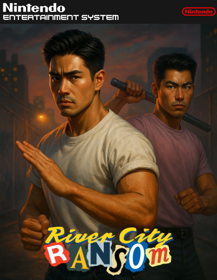 River City Ransom - Fanart - Box - Front (North America) - 500x646