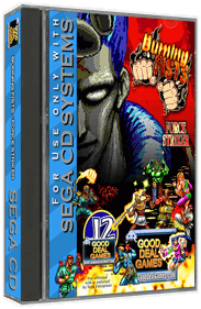 Burning Fists: Force Striker - Box - 3D (North America) - 787x1208
