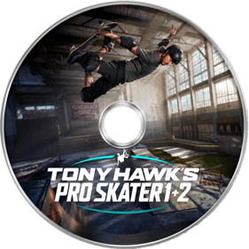 Tony Hawk's Pro Skater 1 + 2 - Fanart - Disc (World) - 2048x2048