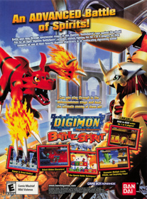 Digimon Battle Spirit - Advertisement Flyer - Front (United States) - 1628x2200