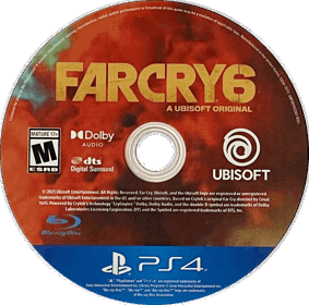 Far Cry 6 - Disc (North America) - 1339x1326